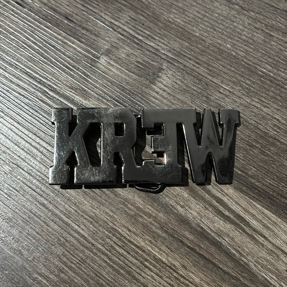 Vintage Kr3w belt buckle